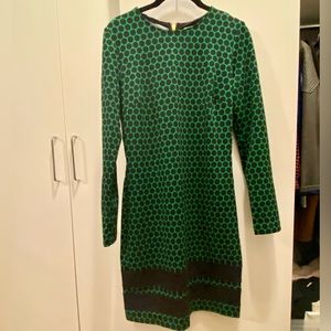 Michael Kors mod polka dot dress